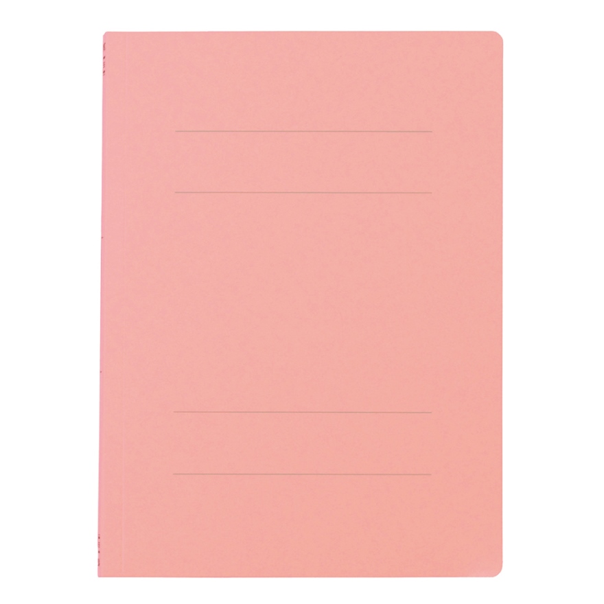 フラットファイル B5-S（タテ型・長辺綴じ）ピンク