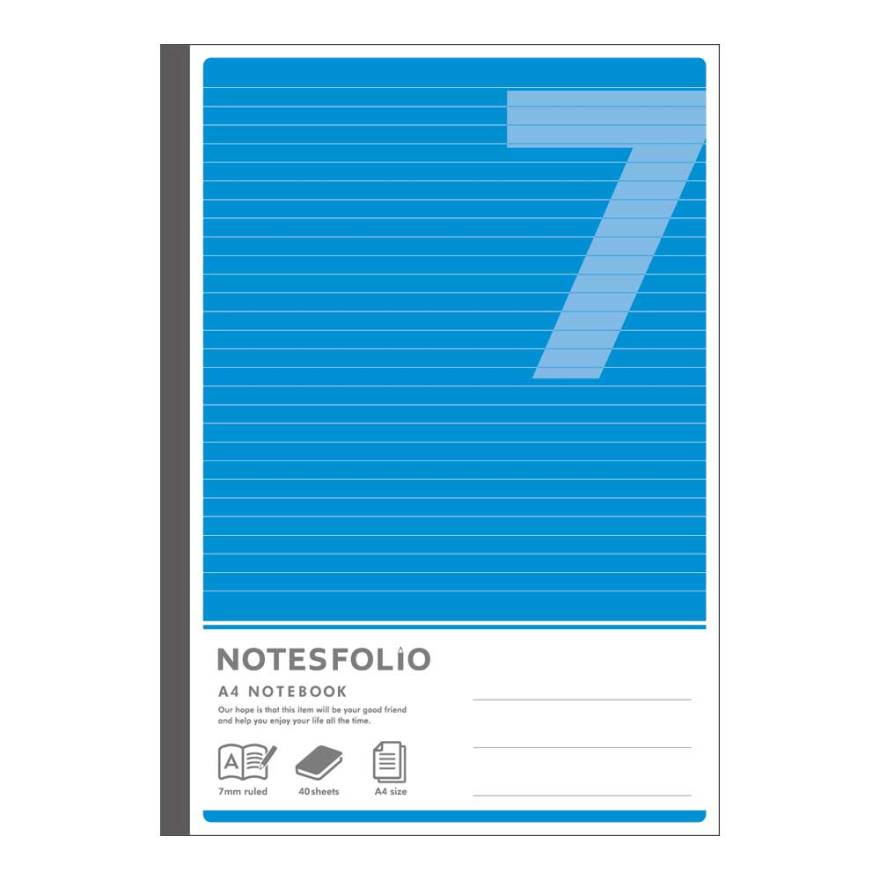 NOTESFOLIO（ノーツフォリオ） A4 ブルー