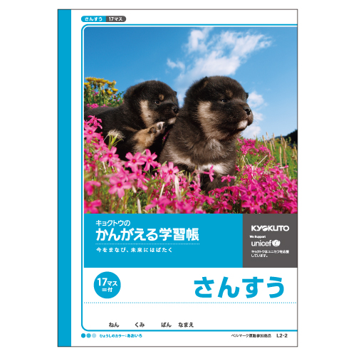 かんがえる学習帳・さんすう(17マス=付)