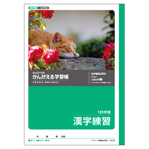 かんがえる学習帳・漢字練習(120字詰)