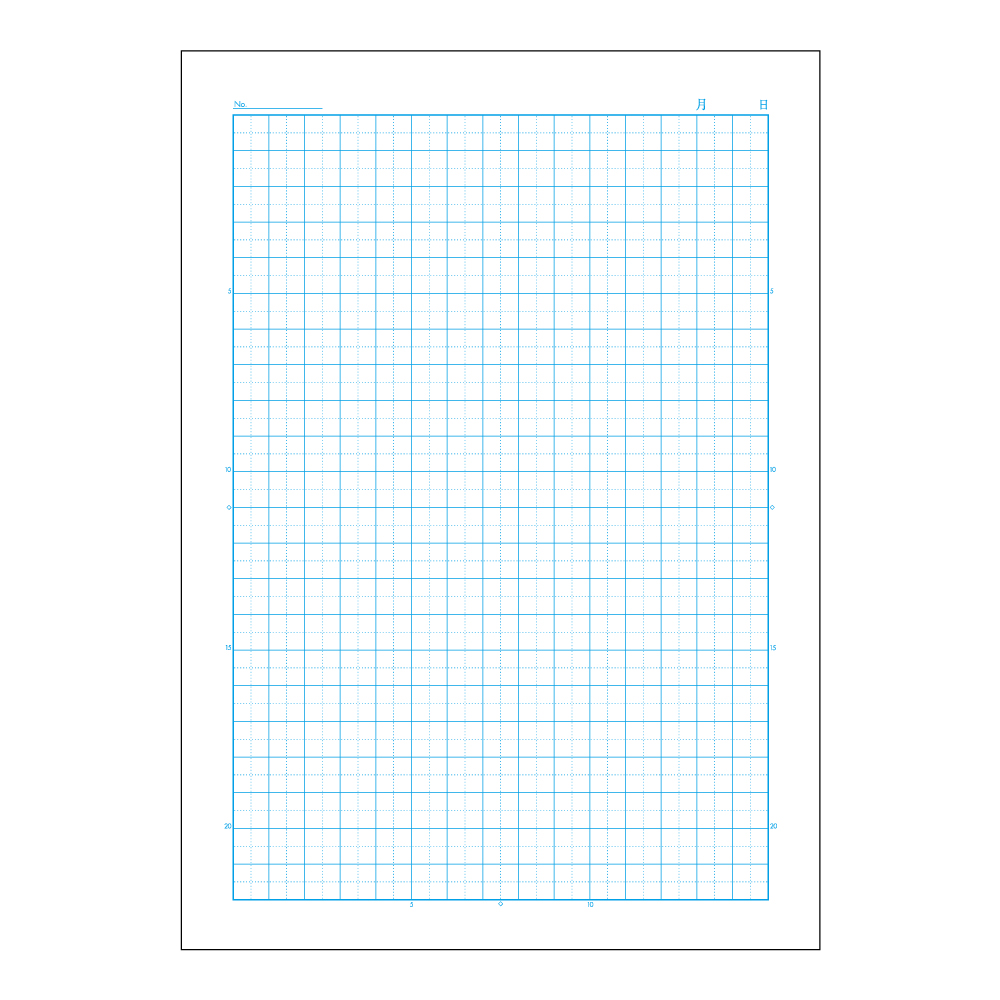 SCHOOL NOTE・チェック柄5mm方眼罫・イエロー | 日本ノート株式会社