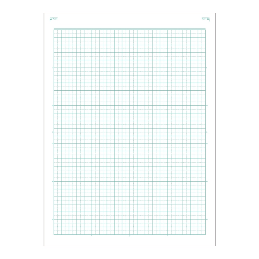スクールキッズ ワイドサイズ 理科 5mm方眼罫 10mm実線入り プリントガイド入り 日本ノート株式会社